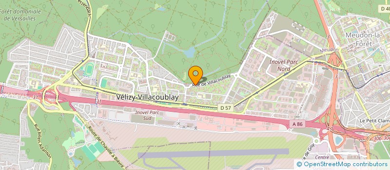 localisation de l'entreprise SOCIETE CIVILE IMMOBILIERE GSCS INVEST  VELIZY-VILLACOUBLAY
