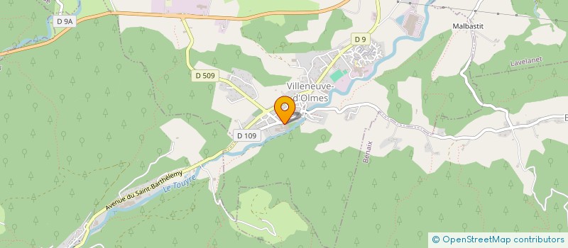 localisation de l'entreprise SOCIETE CIVILE IMMOBILIERE GUILHABERT à MONTSEGUR