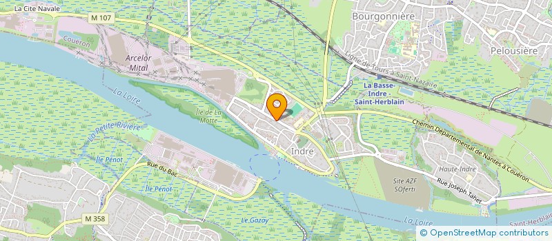 localisation de l'entreprise SOCIETE CIVILE IMMOBILIERE GUILLERMOU LOIRE  INDRE