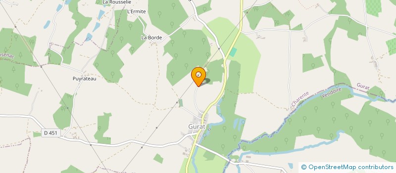 localisation de l'entreprise SOCIETE CIVILE IMMOBILIERE GUL à MAGNAC-LAVALETTE-VILLARS