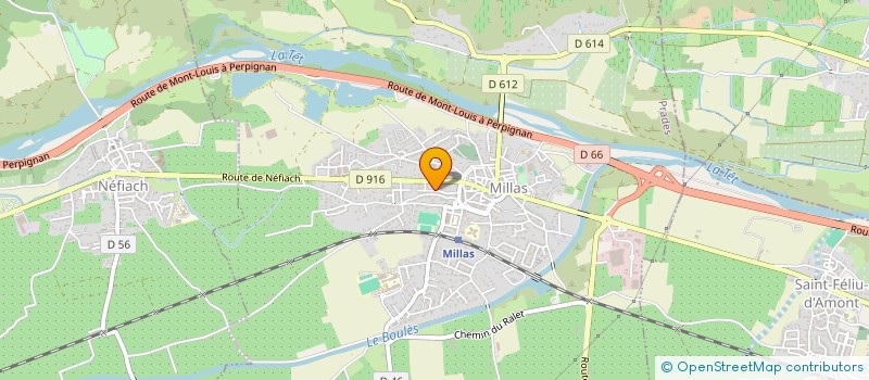 localisation de l'entreprise SOCIETE CIVILE IMMOBILIERE H.B. à PERPIGNAN