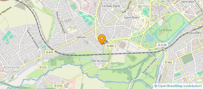 localisation de l'entreprise SOCIETE CIVILE IMMOBILIERE H.E.F. à CAEN