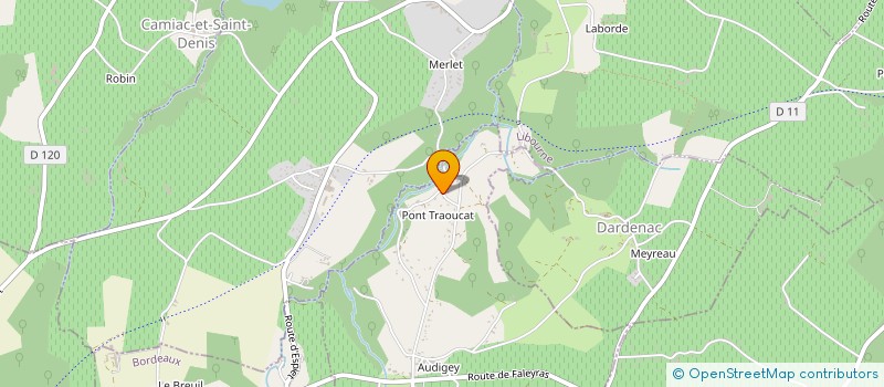 localisation de l'entreprise SOCIETE CIVILE IMMOBILIERE H2S  BLESIGNAC