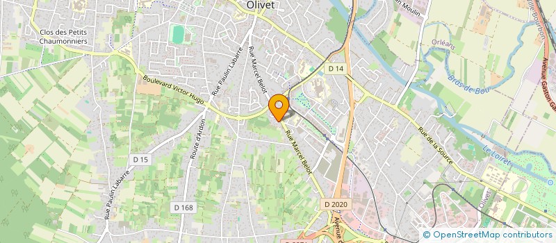 localisation de l'entreprise SOCIETE CIVILE IMMOBILIERE HA-PI à OLIVET
