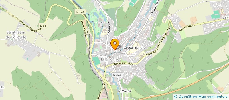 localisation de l'entreprise SOCIETE CIVILE IMMOBILIERE HA2B  LILLEBONNE