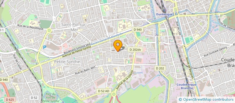 localisation de l'entreprise SOCIETE CIVILE IMMOBILIERE HADOUES à DUNKERQUE