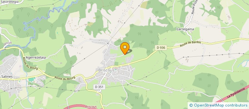 localisation de l'entreprise SOCIETE CIVILE IMMOBILIERE HAITZPEAN PAR ABREVIATION SCI HAITZPEAN  BRISCOUS