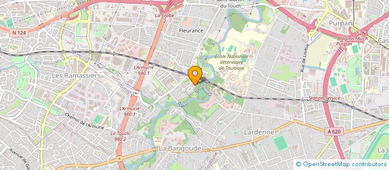 localisation de l'entreprise SOCIETE CIVILE IMMOBILIERE HAMEAU DE PONTUS à TOULOUSE