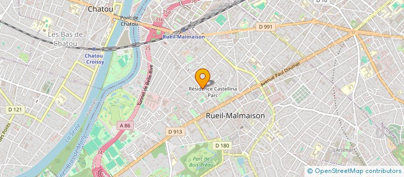 localisation de l'entreprise SOCIETE CIVILE IMMOBILIERE HAMMADI à RUEIL-MALMAISON