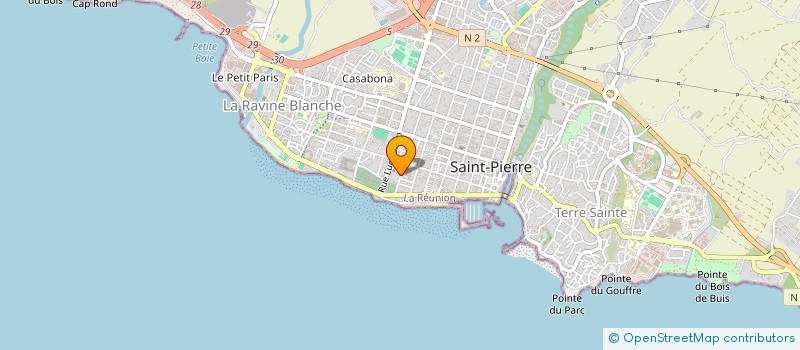 localisation de l'entreprise SOCIETE CIVILE IMMOBILIERE HANIS à SAINT-PIERRE