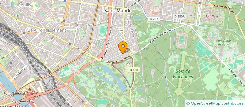 localisation de l'entreprise SOCIETE CIVILE IMMOBILIERE HANJY à SAINT-MANDE