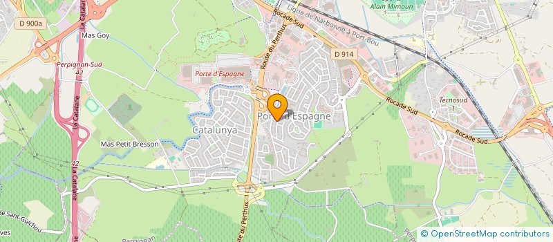 localisation de l'entreprise SOCIETE CIVILE IMMOBILIERE HANNAH à PERPIGNAN