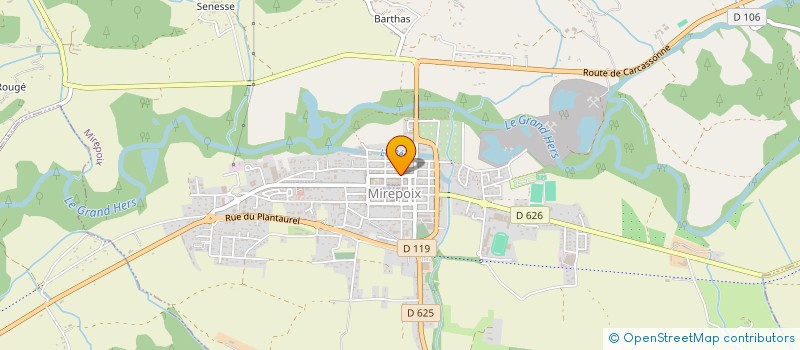 localisation de l'entreprise SOCIETE CIVILE IMMOBILIERE HARMANIN à MIREPOIX