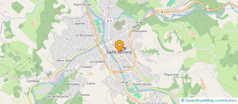 localisation de l'entreprise SOCIETE CIVILE IMMOBILIERE HARMONIE à SAINT-GIRONS