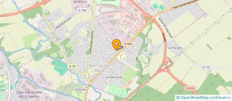 localisation de l'entreprise SOCIETE CIVILE IMMOBILIERE HARY SOA  PONT-SAINTE-MARIE