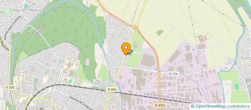 localisation de l'entreprise SOCIETE CIVILE IMMOBILIERE HEGAULOU à MEAUX