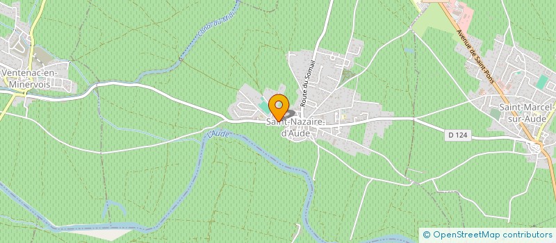 localisation de l'entreprise SOCIETE CIVILE IMMOBILIERE HELIOS  SAINT-NAZAIRE-D'AUDE