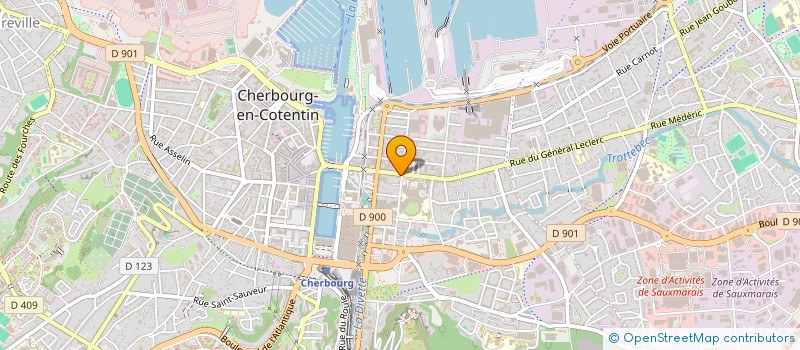 localisation de l'entreprise SOCIETE CIVILE IMMOBILIERE HELO à CHERBOURG-EN-COTENTIN