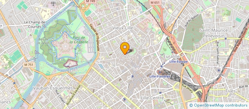 localisation de l'entreprise SOCIETE CIVILE IMMOBILIERE HENCLAMAN à LILLE