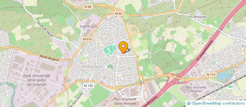 localisation de l'entreprise SOCIETE CIVILE IMMOBILIERE HENOSIS à VENDARGUES