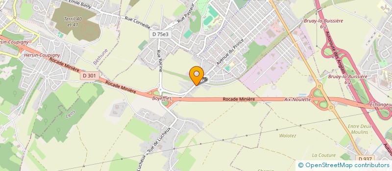 localisation de l'entreprise SOCIETE CIVILE IMMOBILIERE HERF CRECHE  BOUVIGNY-BOYEFFLES