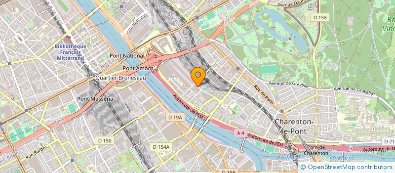 localisation de l'entreprise SOCIETE CIVILE IMMOBILIERE HERITIER GUYOT  CHARENTON-LE-PONT