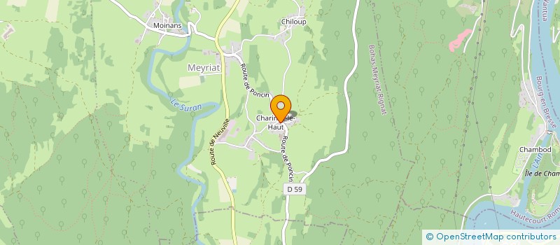 localisation de l'entreprise SOCIETE CIVILE IMMOBILIERE HERNANI  BOHAS-MEYRIAT-RIGNAT