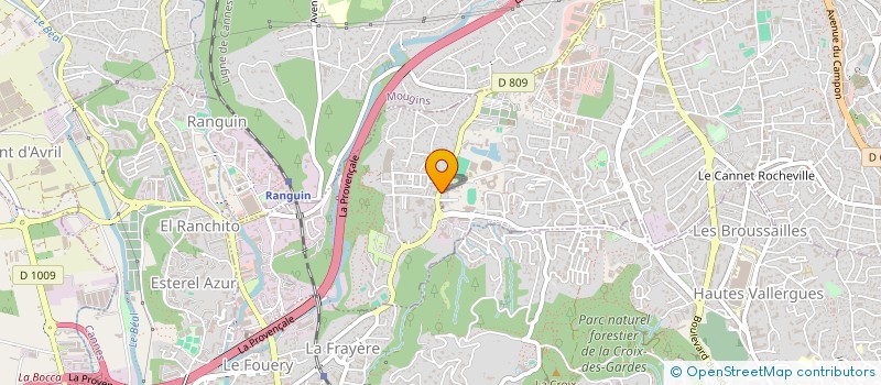 localisation de l'entreprise SOCIETE CIVILE IMMOBILIERE HERNATAN à LE CANNET