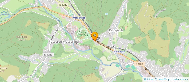 localisation de l'entreprise SOCIETE CIVILE IMMOBILIERE HERRGOTT-THEILLER  RANSPACH