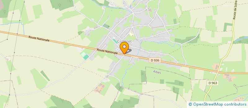 localisation de l'entreprise SOCIETE CIVILE IMMOBILIERE HESTIA 7  COLLERET