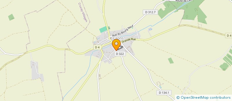 localisation de l'entreprise SOCIETE CIVILE IMMOBILIERE HEUDES ET FILS à LAONS