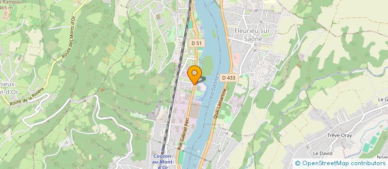 localisation de l'entreprise SOCIETE CIVILE IMMOBILIERE HH  ALBIGNY-SUR-SAONE