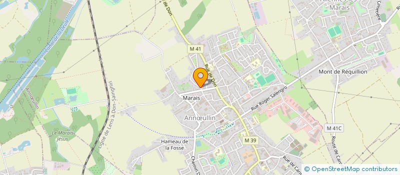 localisation de l'entreprise SOCIETE CIVILE IMMOBILIERE HIGGINS IMMOBILIER  ANNULLIN