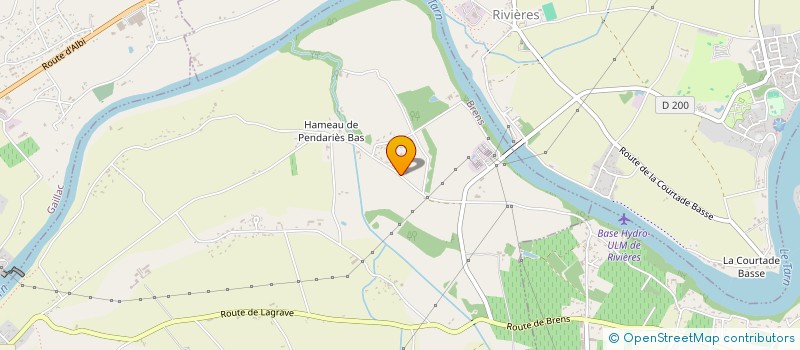 localisation de l'entreprise SOCIETE CIVILE IMMOBILIERE HMADINE  BRENS