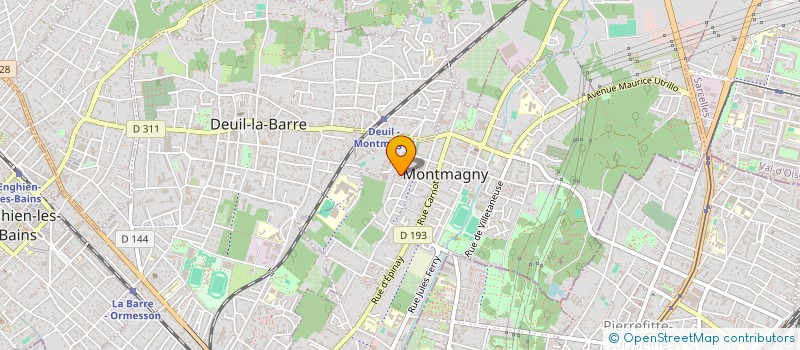 localisation de l'entreprise SOCIETE CIVILE IMMOBILIERE HOHO PATIENCE  MONTMAGNY