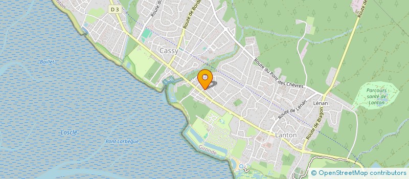 localisation de l'entreprise SOCIETE CIVILE IMMOBILIERE HORSE-LAND  LANTON