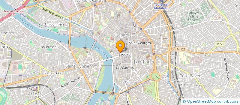 localisation de l'entreprise SOCIETE CIVILE IMMOBILIERE HPCP à TOULOUSE