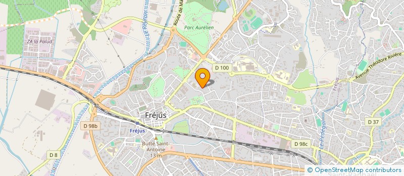 localisation de l'entreprise SOCIETE CIVILE IMMOBILIERE HSJ à FREJUS