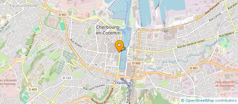 localisation de l'entreprise SOCIETE CIVILE IMMOBILIERE HUGID à CHERBOURG-EN-COTENTIN