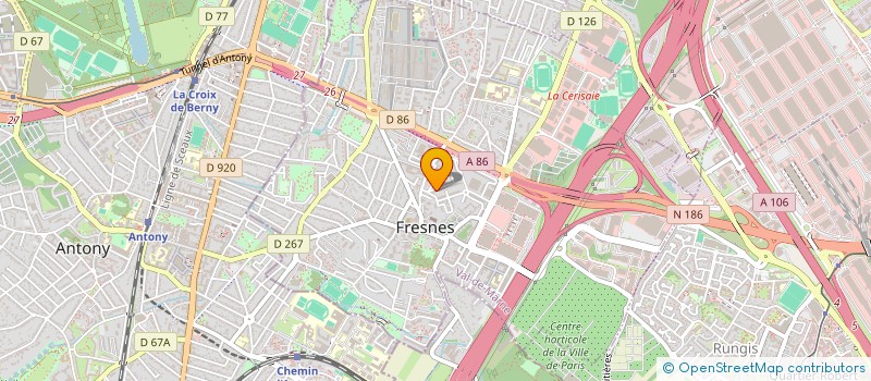 localisation de l'entreprise SOCIETE CIVILE IMMOBILIERE HUYNH-KMD  FRESNES