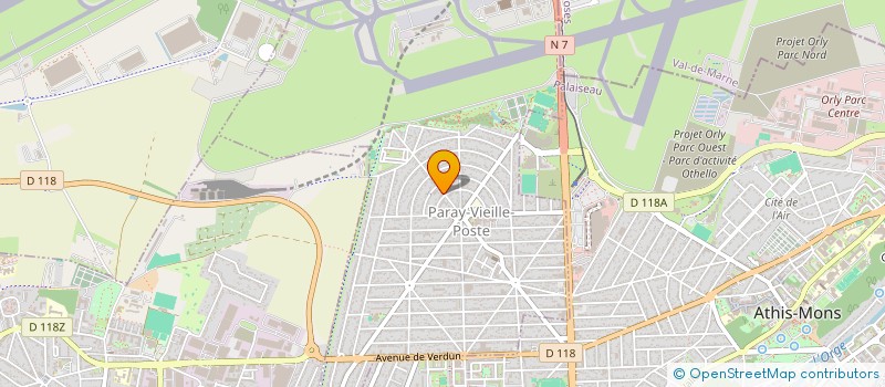 localisation de l'entreprise SOCIETE CIVILE IMMOBILIERE HYGIE à PARAY-VIEILLE-POSTE