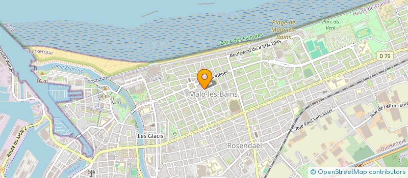 localisation de l'entreprise SOCIETE CIVILE IMMOBILIERE HYRET à DUNKERQUE