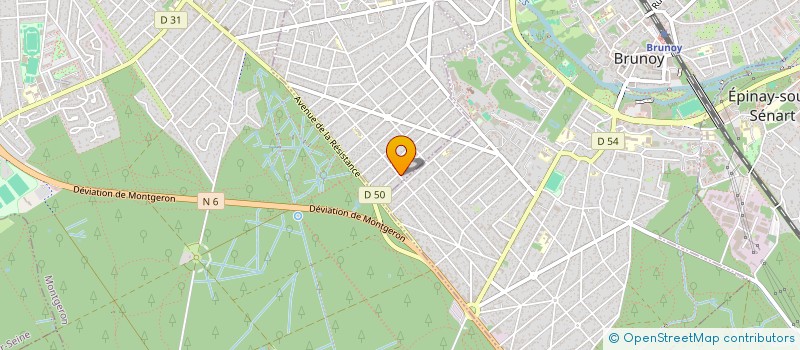 localisation de l'entreprise SOCIETE CIVILE IMMOBILIERE I.B.M.R.  YERRES