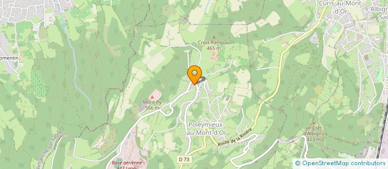 localisation de l'entreprise SOCIETE CIVILE IMMOBILIERE I-GAD  POLEYMIEUX-AU-MONT-D'OR