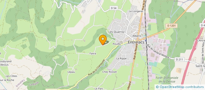 localisation de l'entreprise SOCIETE CIVILE IMMOBILIERE I ' M LOVELY  ENTRELACS