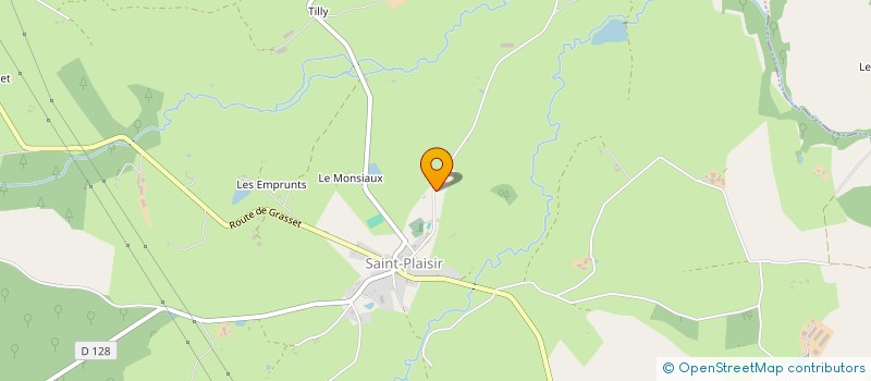 localisation de l'entreprise SOCIETE CIVILE IMMOBILIERE I-XAW  YGRANDE