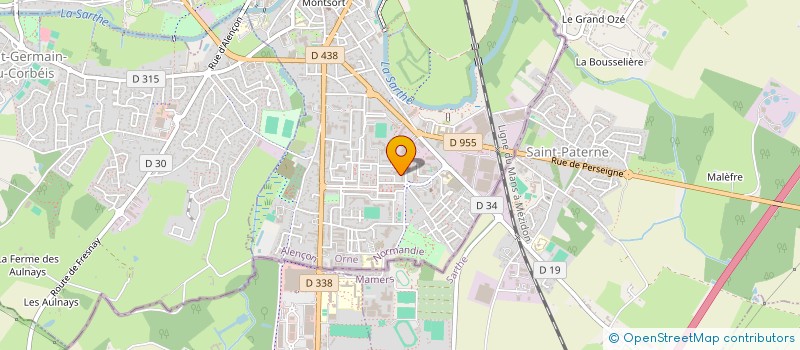 localisation de l'entreprise SOCIETE CIVILE IMMOBILIERE IGOUZANE à ALENCON