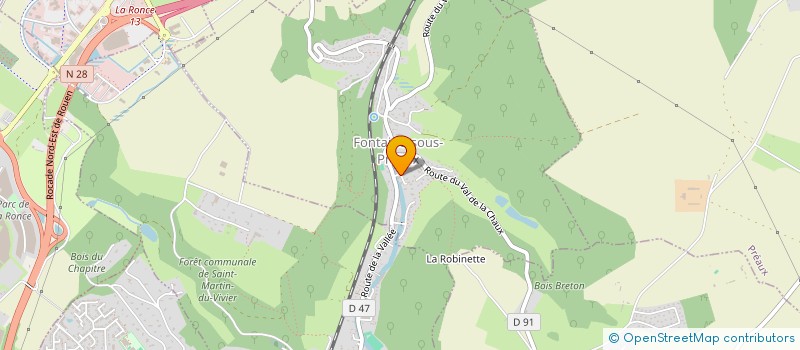 localisation de l'entreprise SOCIETE CIVILE IMMOBILIERE IKERIA IMMOBILIER  FONTAINE-SOUS-PREAUX