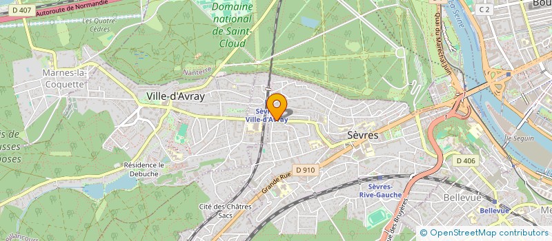 localisation de l'entreprise SOCIETE CIVILE IMMOBILIERE ILA à SEVRES