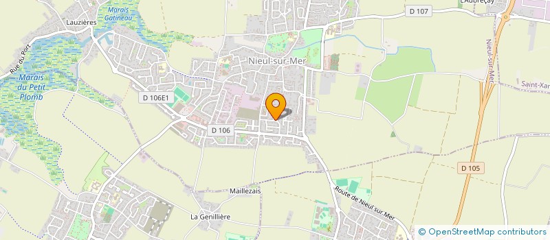 localisation de l'entreprise SOCIETE CIVILE IMMOBILIERE ILLUMININVEST  NIEUL-SUR-MER